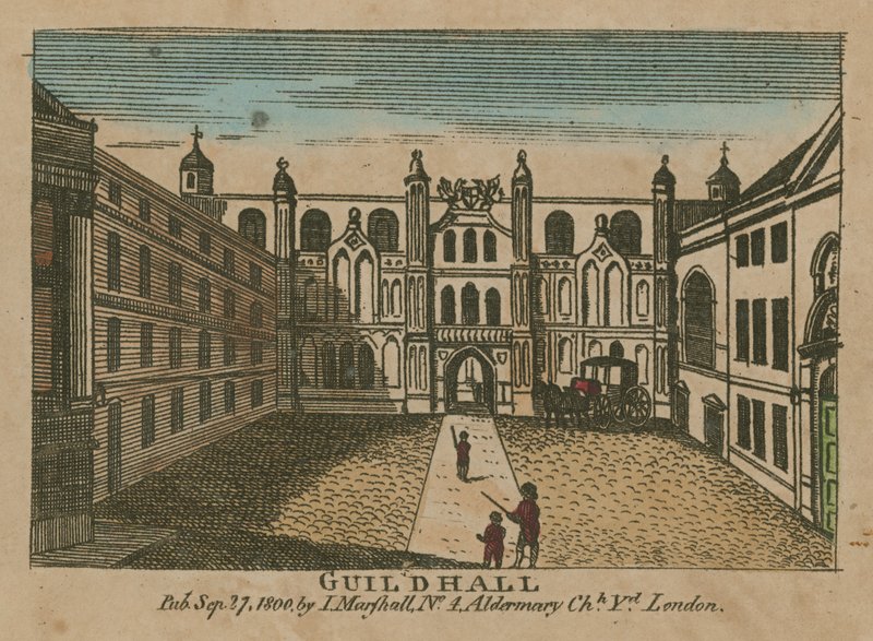 Guildhall, Londen door English School