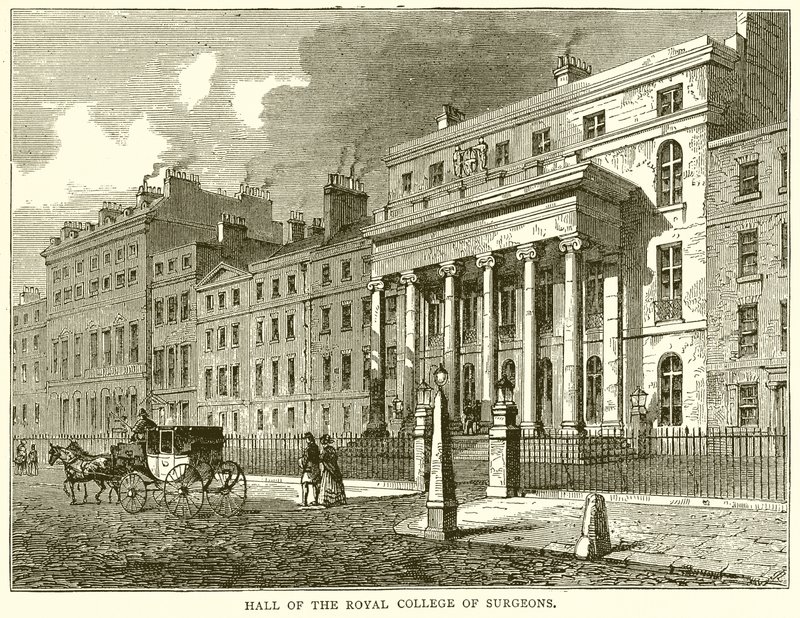 Hal van het Royal College of Surgeons door English School
