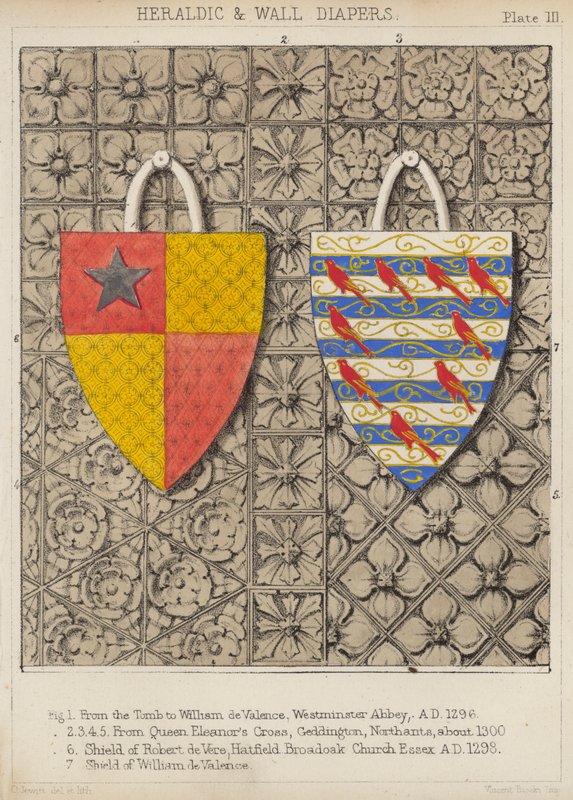Heraldieke en Muurpatronen door English School