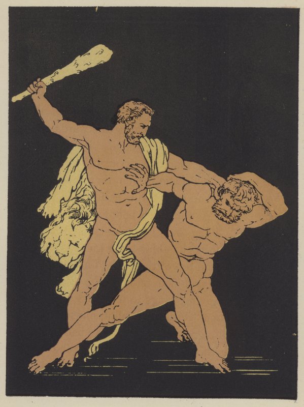 Hercules en Cacus door English School