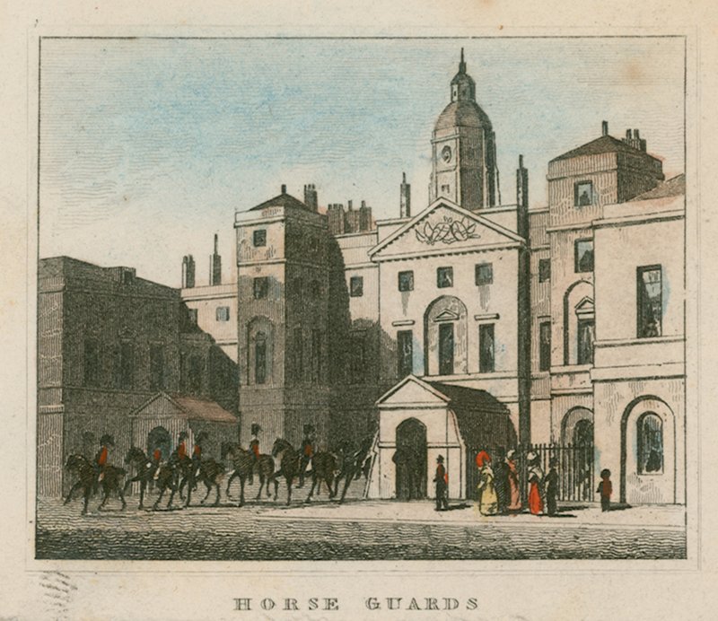 Horse Guards door English School