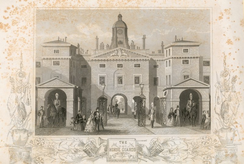 Horse Guards door English School