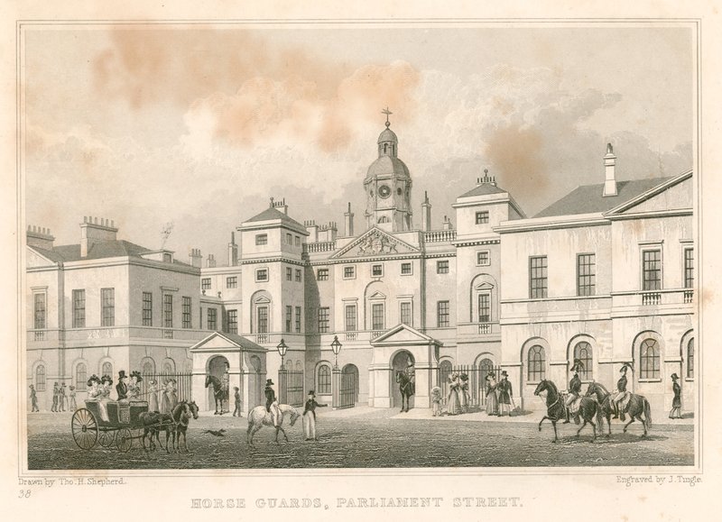 Horse Guards door English School