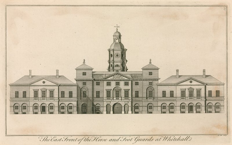 Horse Guards door English School