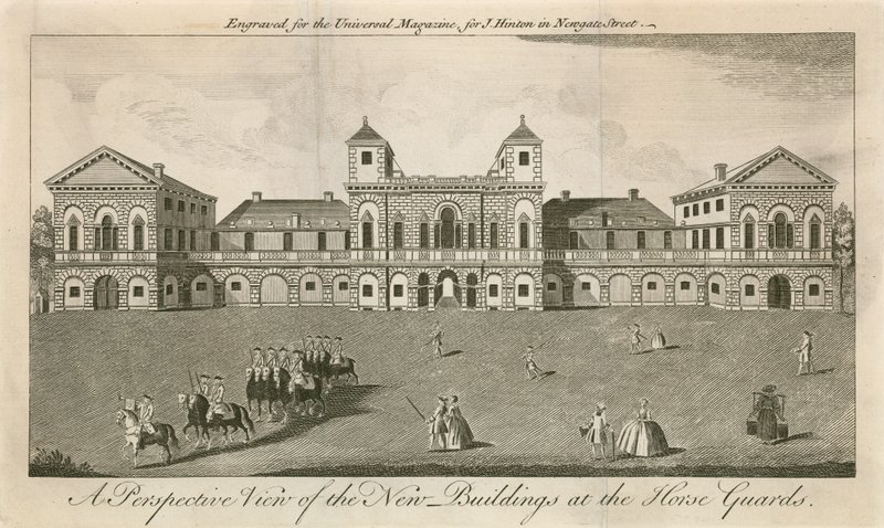 Horse Guards door English School