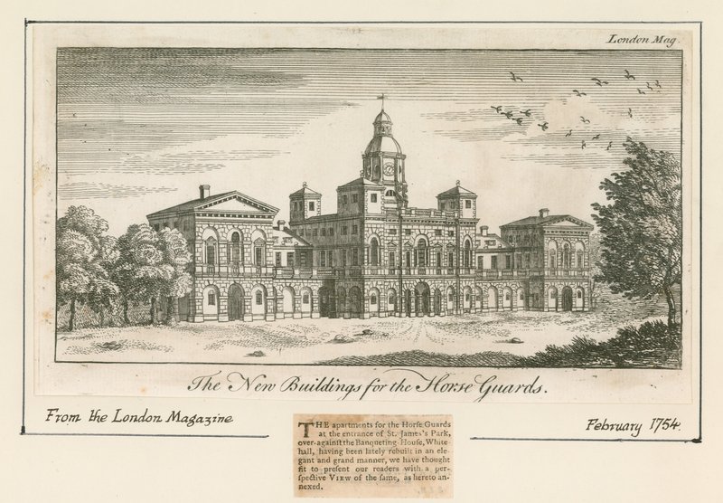 Horse Guards door English School