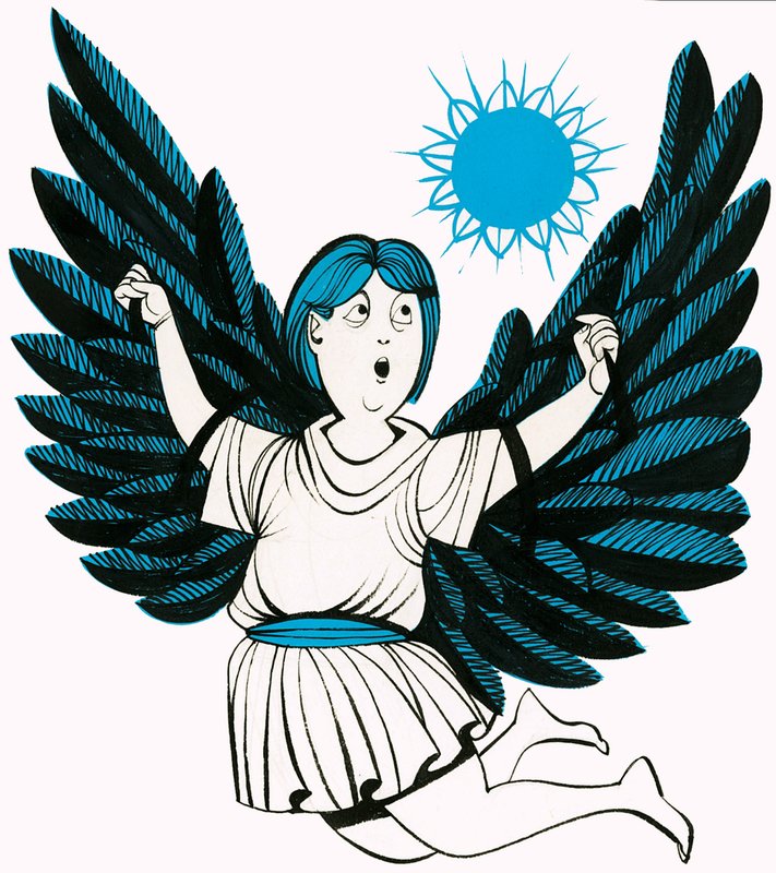 Icarus door English School