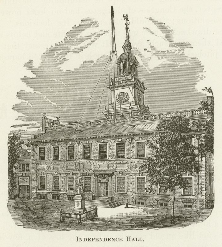 Independence Hall door English School