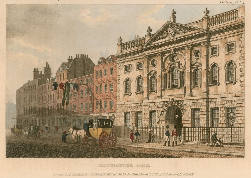 Ironmongers Hall, Londen door English School