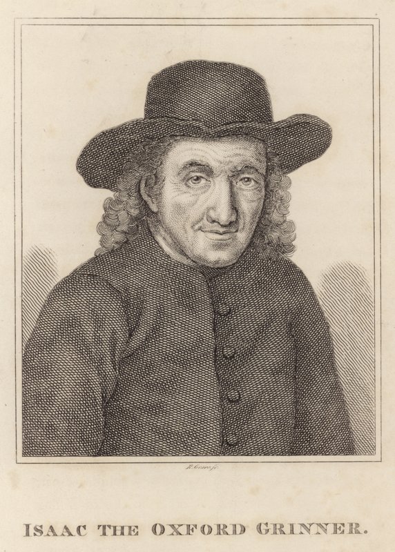 Isaac de Oxfordse grijnzer door English School