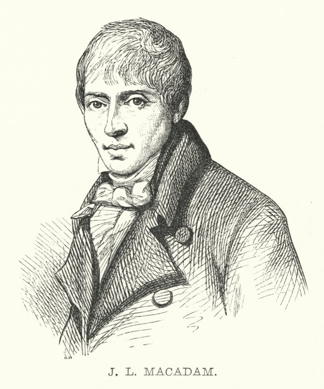 J L MacAdam door English School