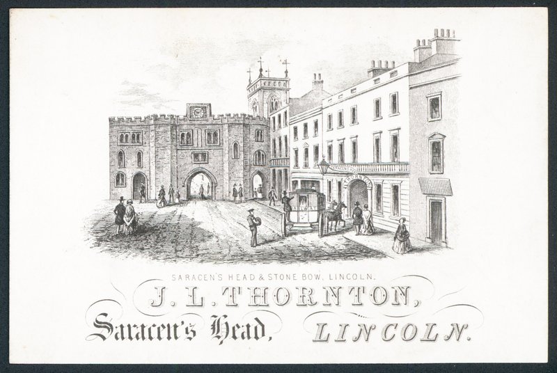 J L Thornton door English School