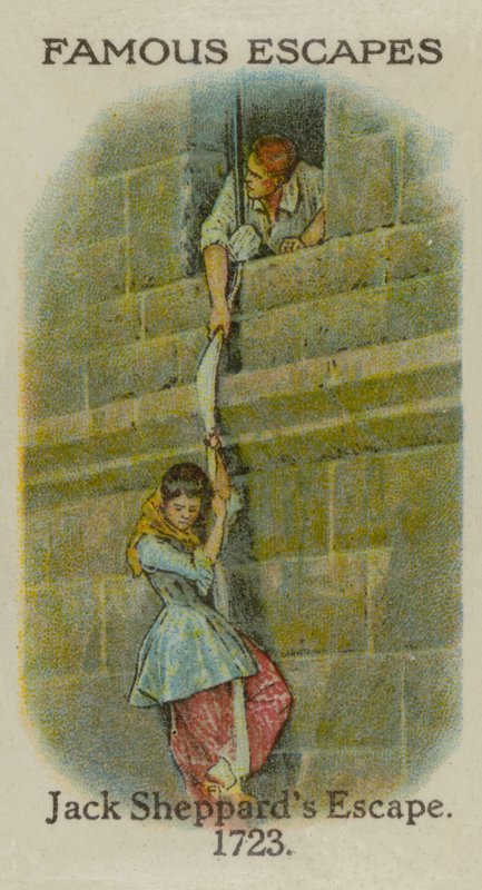Jack Sheppards ontsnapping, 1723 door English School