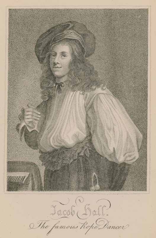 Jacob Hall, de beroemde koorddanser door English School