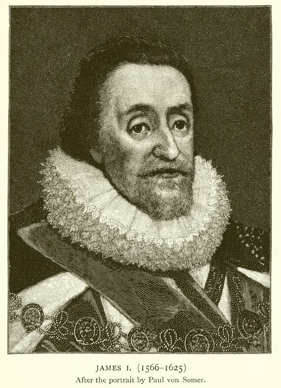 James I (1566-1625) door English School
