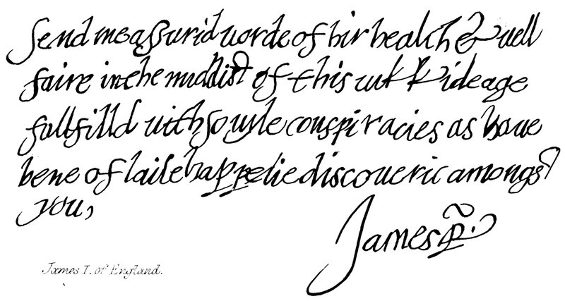 James I van Engeland door English School