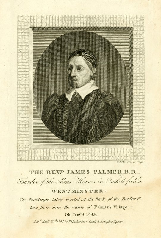James Palmer door English School