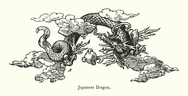 Japanse Draak door English School