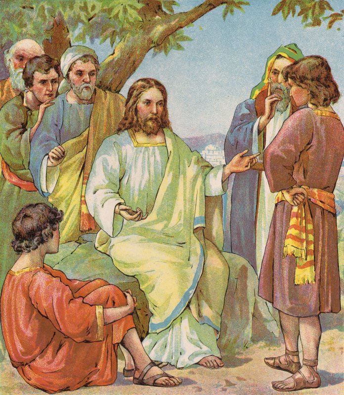 Jezus en zijn discipelen door English School