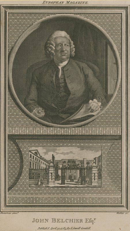 John Belchier door English School