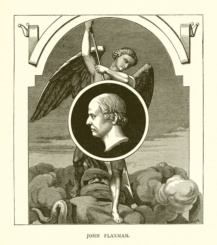 John Flaxman door English School