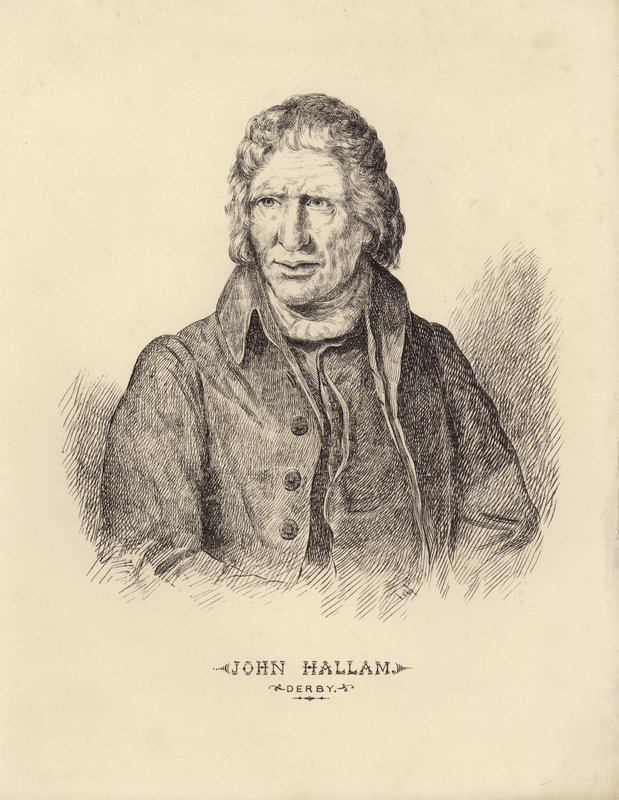 John Hallam door English School