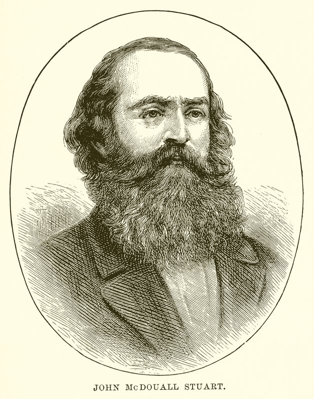 John McDouall Stuart door English School