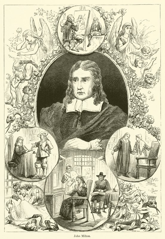 John Milton door English School