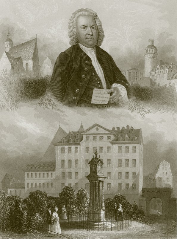 Johann Sebastian Bach door English School
