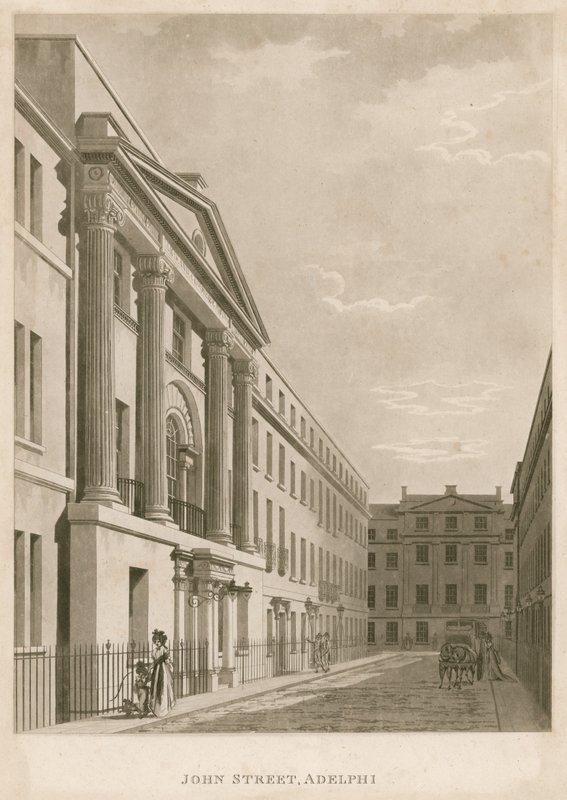 John Street, Adelphi, Londen door English School