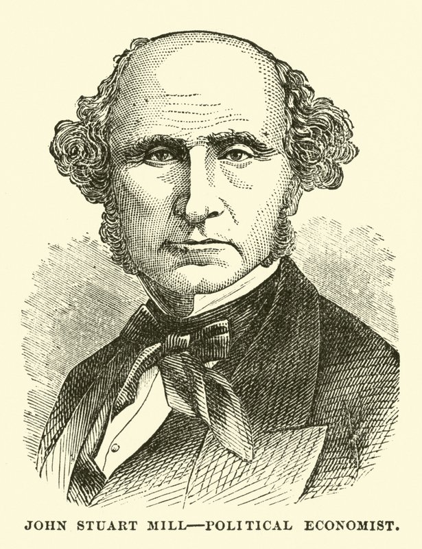 John Stuart Mill, Politiek Econoom door English School
