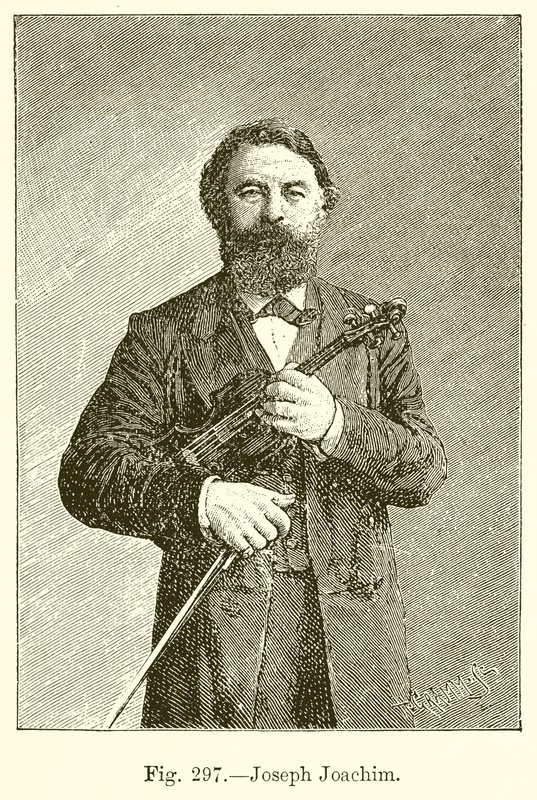 Joseph Joachim door English School