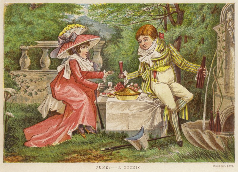 Juni: een picknick door English School