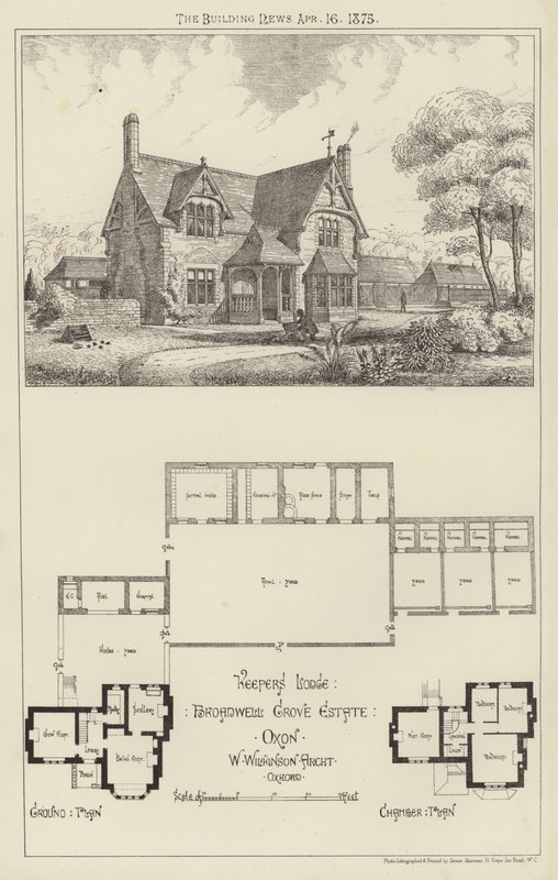 Beheerdersloge, Broadwell Grove Estate, Oxon door English School