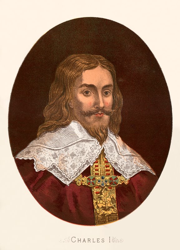 Koning Karel I door English School