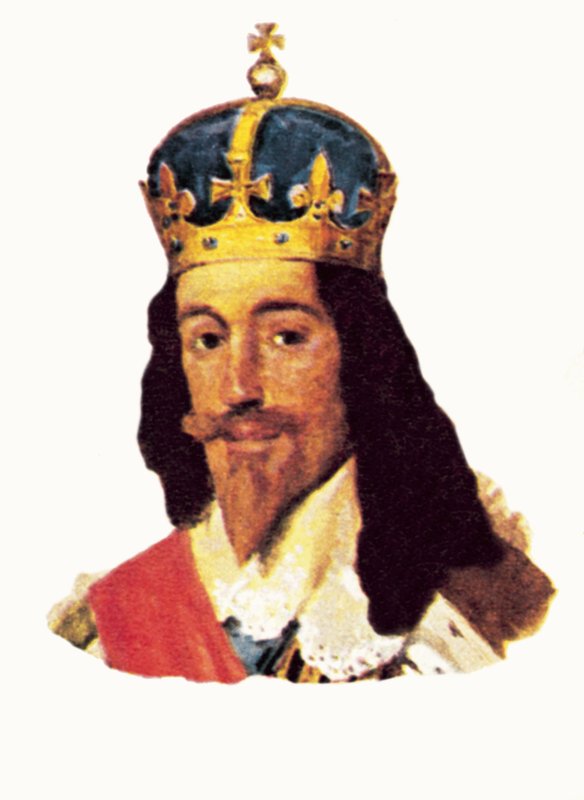Koning Karel I door English School