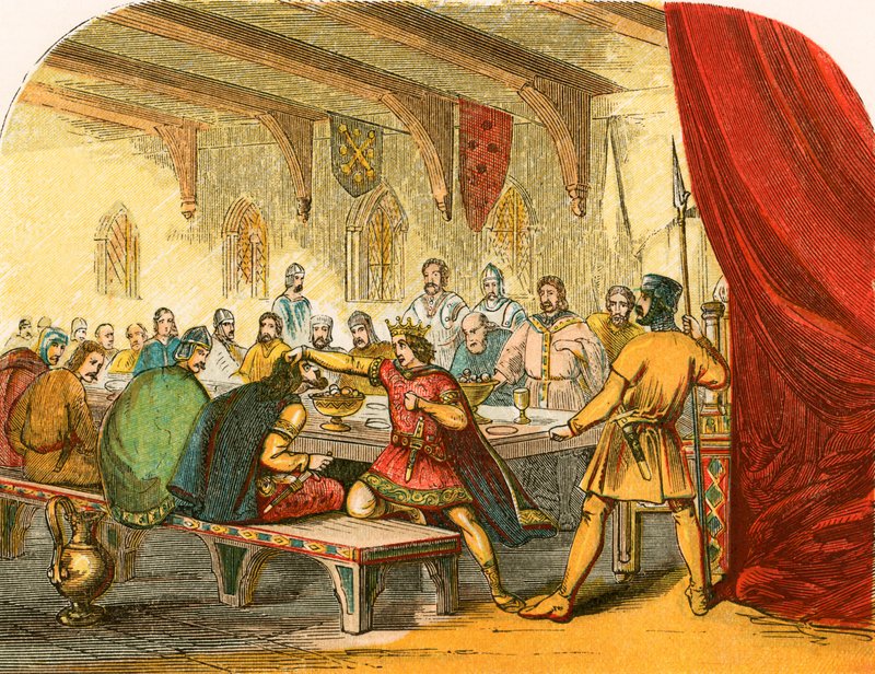 Koning Edmund en de rovers door English School