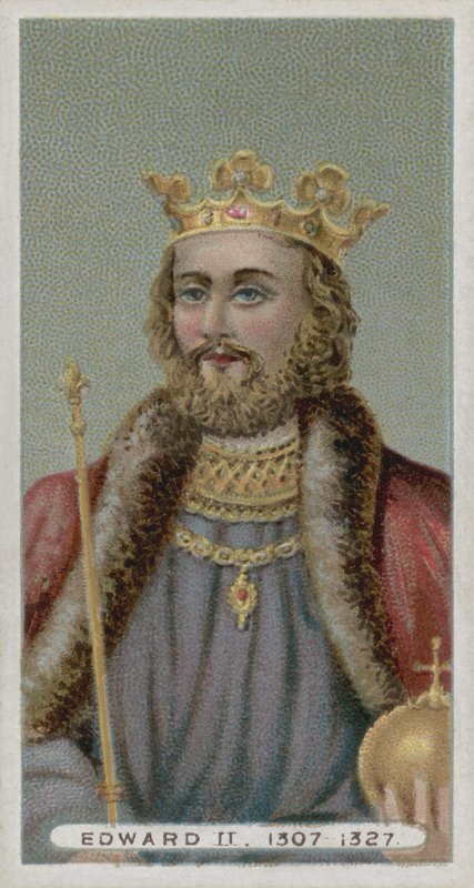 Koning Eduard II door English School