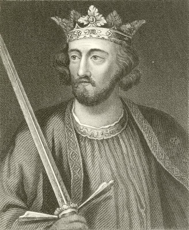 Koning Eduard I door English School