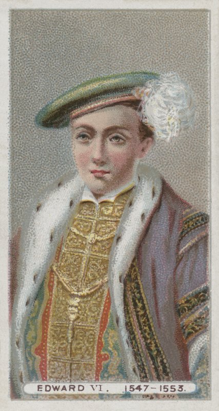 Koning Eduard VI door English School
