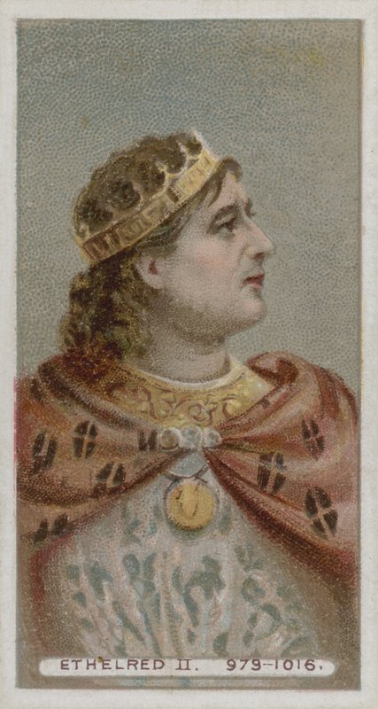 Koning Ethelred II door English School