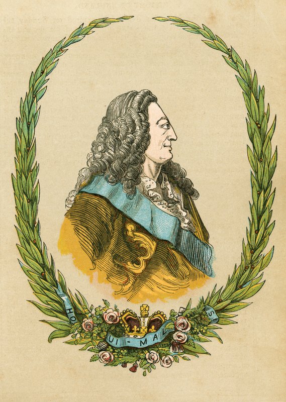 Koning George II door English School