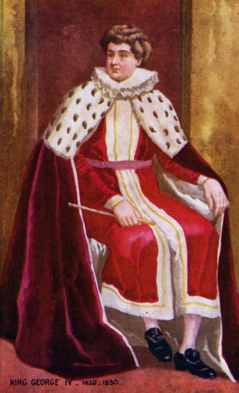 Koning George IV door English School