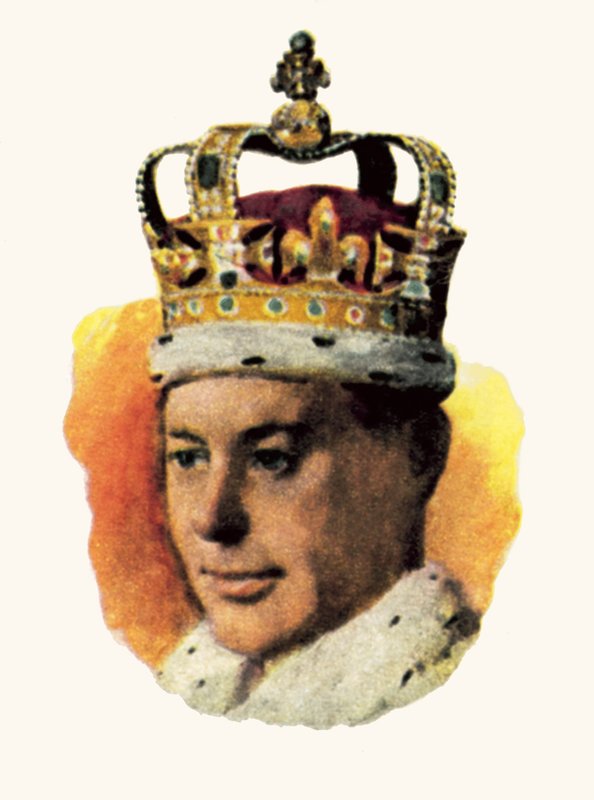 Koning George VI door English School
