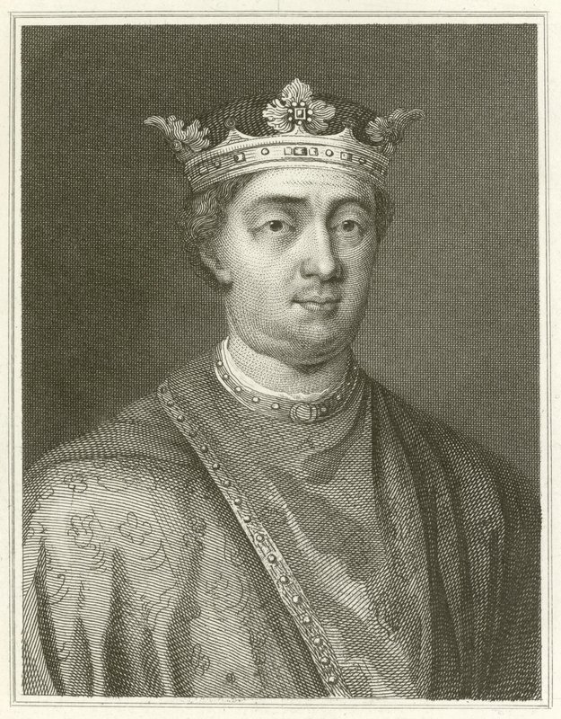 Koning Hendrik II door English School