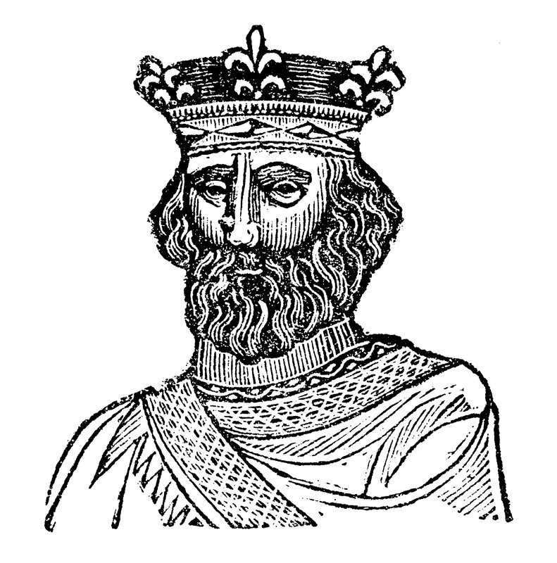 Koning Hendrik II door English School