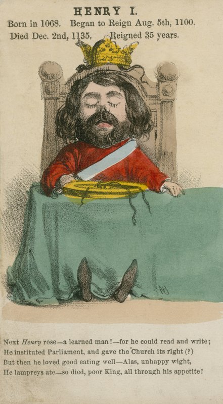 Koning Hendrik I door English School