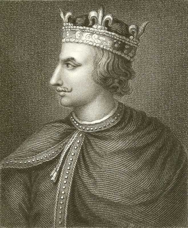 Koning Hendrik I door English School
