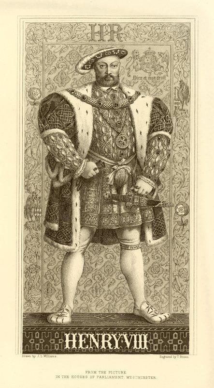 Koning Henry VIII door English School