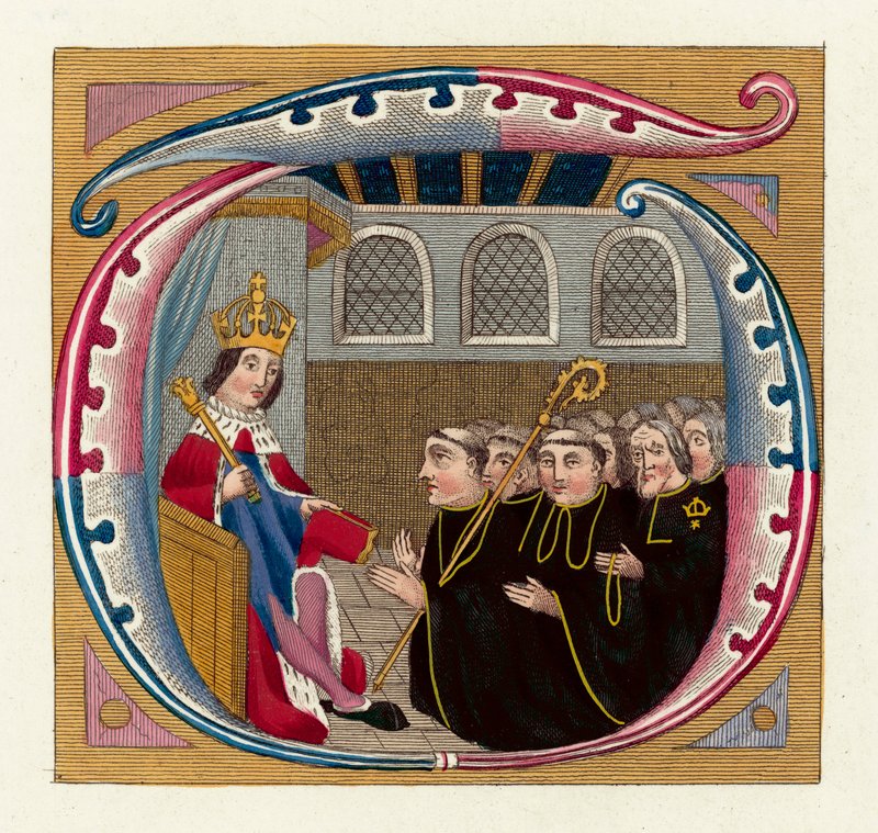 Koning Hendrik VII door English School